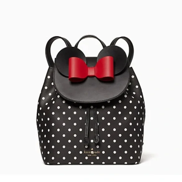 disney x kate spade new york minnie mouse backpack - Picture 4 of 16